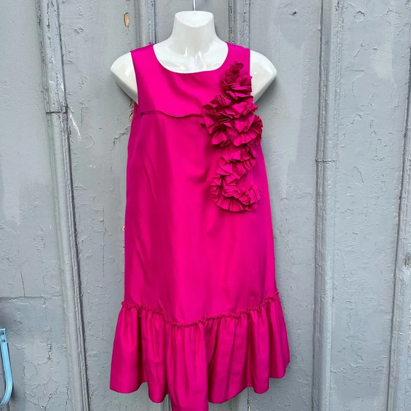 Robert Roderiguez Pink Mini  Sleeveless dress, size 4 - Picture 3 of 12